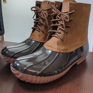 Charlotte Russe Duck Boots